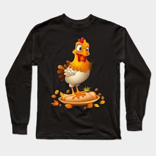 Happy Thanksgiving Day Long Sleeve T-Shirt